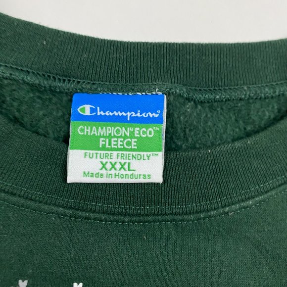 Michigan State Spartans Champion Eco Fleece Christmas Sweatshirt Men's 3XL - Picture 3 of 7